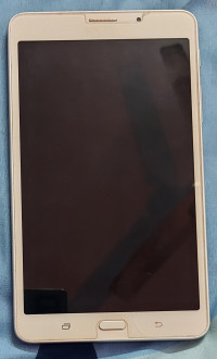 White Samsung  Galaxy Tab 7