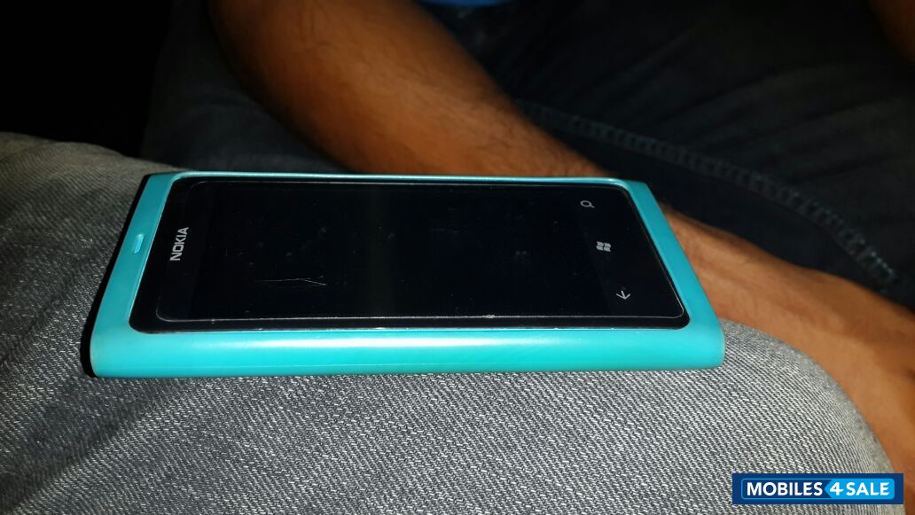 Blue Nokia Lumia 800