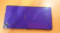 Black-purple Sony Xperia Z1