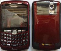 Red-black BlackBerry Curve 8320