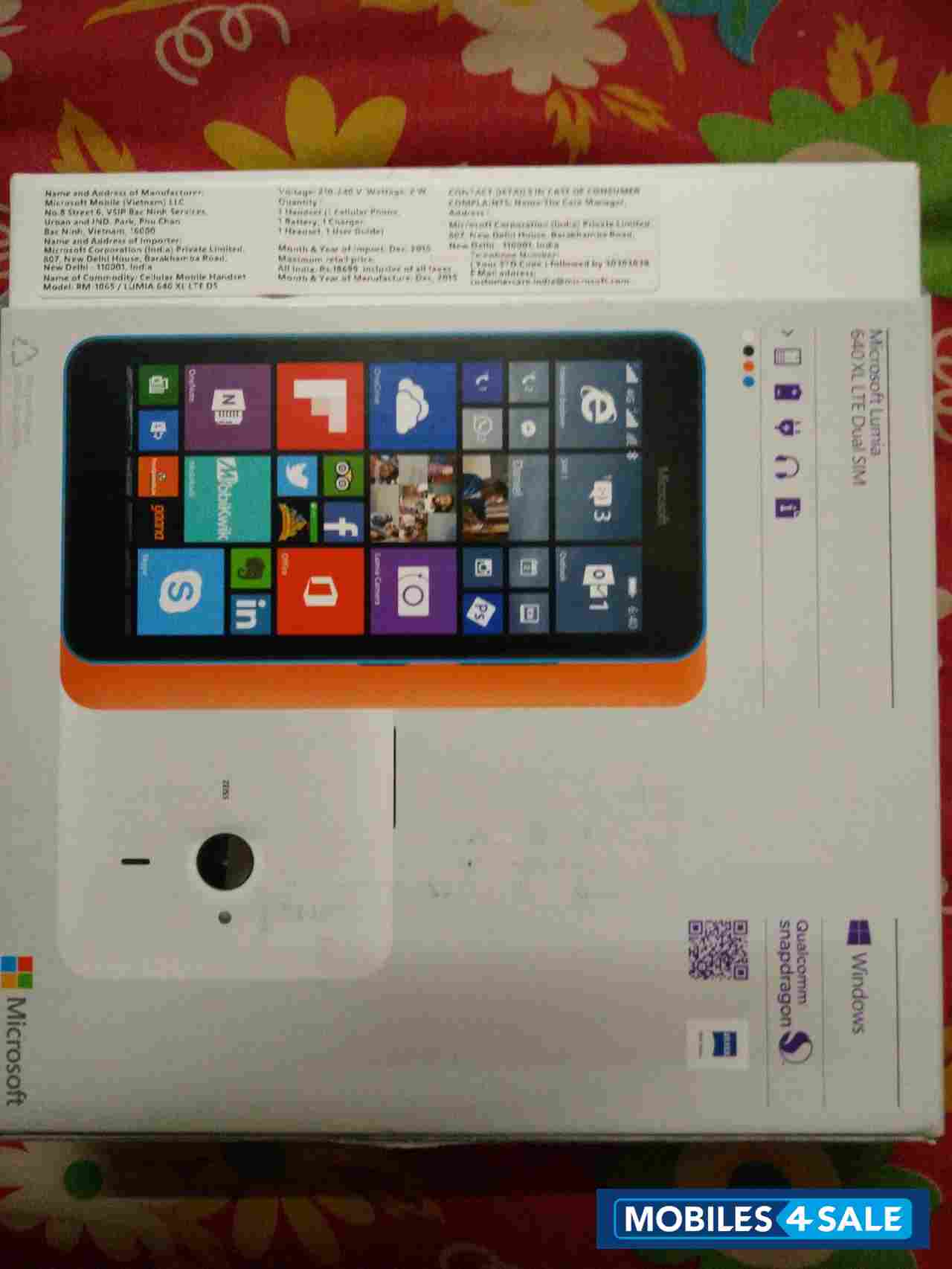 Black Microsoft Lumia 640 XL Dual SIM