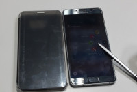 Silver Samsung Galaxy Note 5