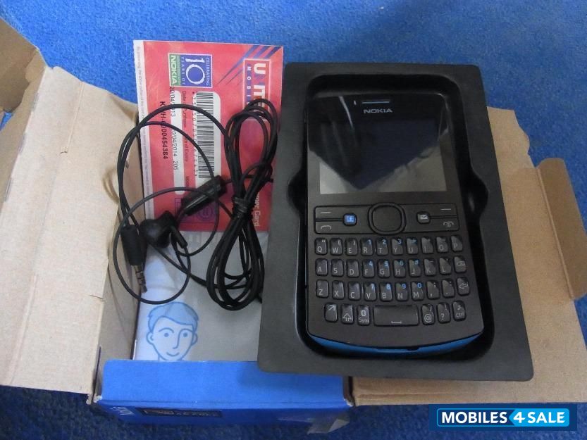 Blue Black Nokia Asha 205