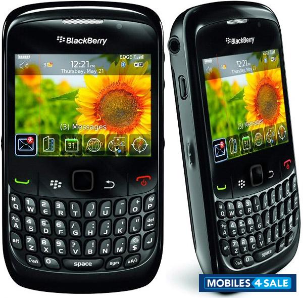 Black BlackBerry Curve 8520