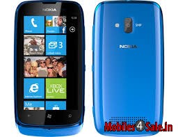 Blue Nokia Lumia 610