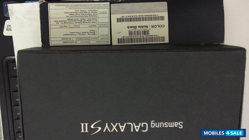 Black Samsung Galaxy S2 I9100G