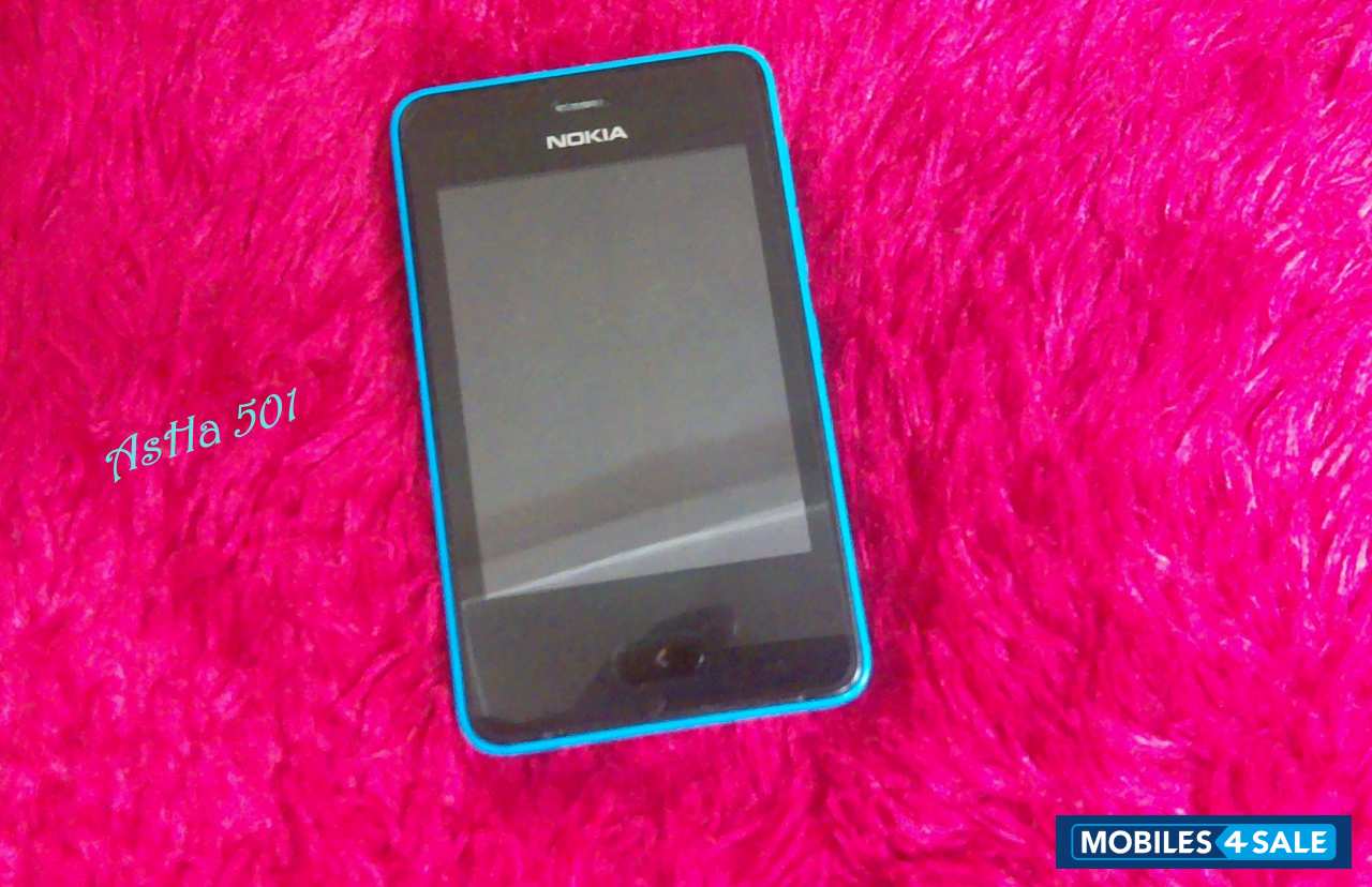Blue Nokia Asha 501