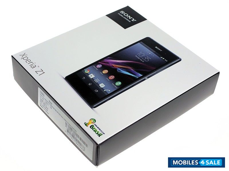 Black Sony Xperia Z1