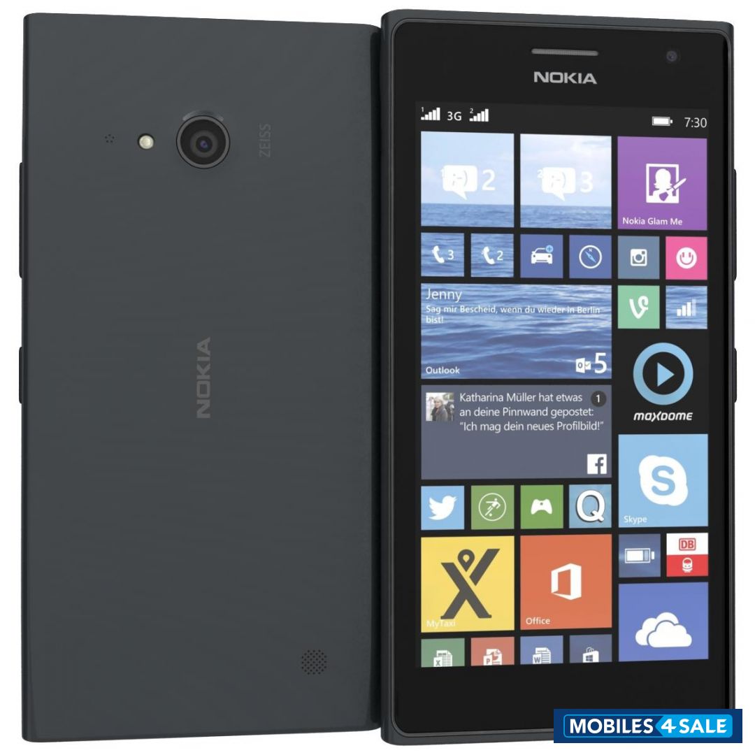 Dark Grey Nokia Lumia 730