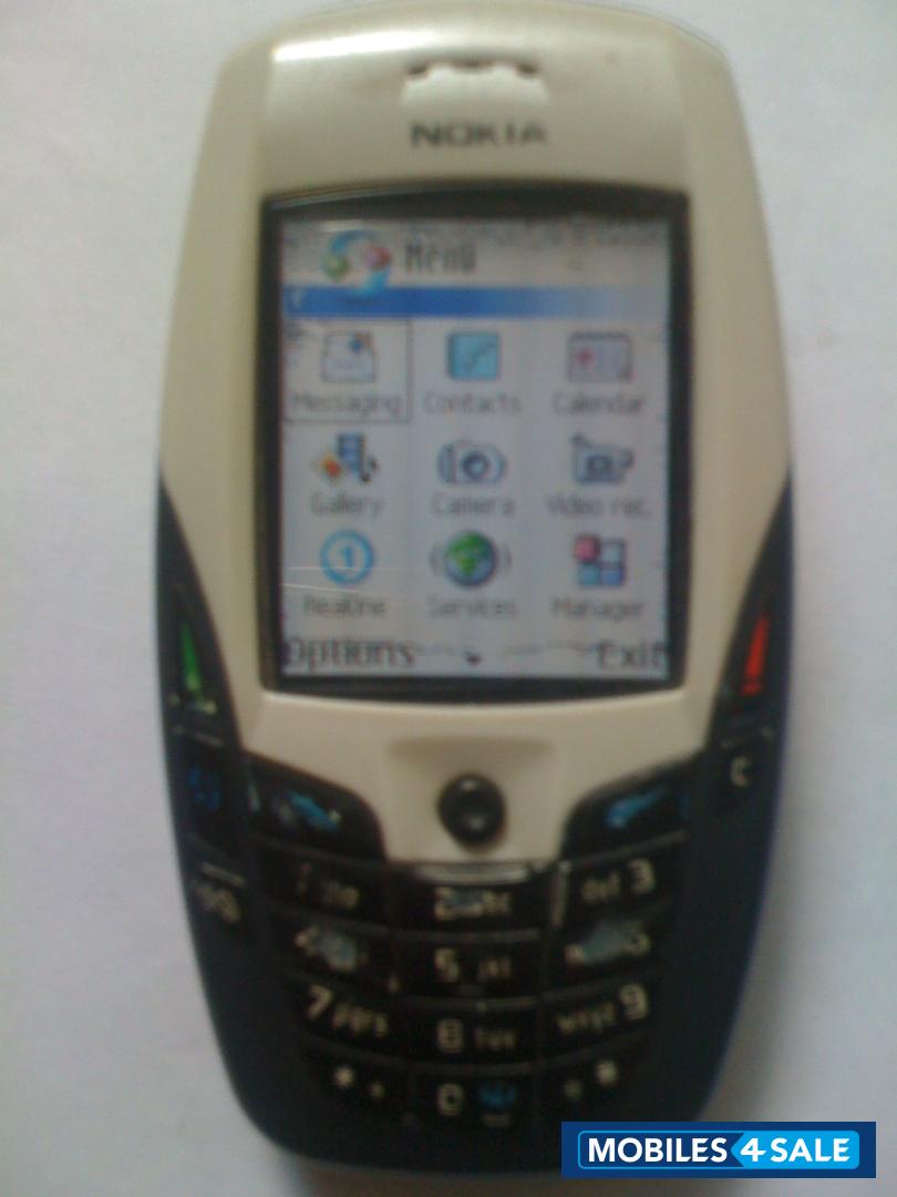 Black Cream Nokia 6600