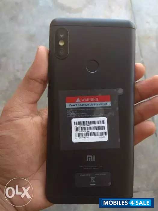 Black Xiaomi Redmi Redmi note 5 pro