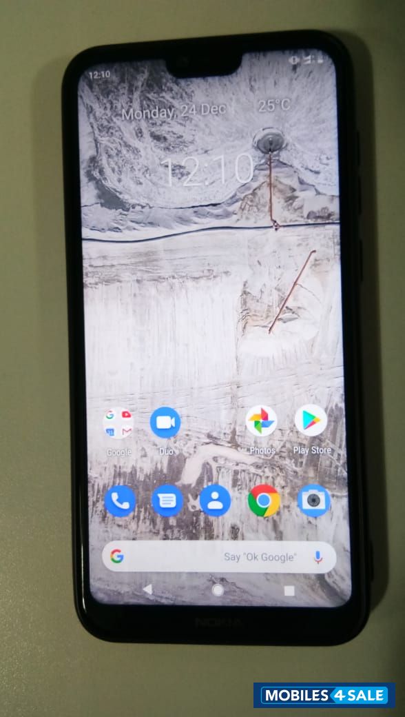 Black Nokia  6.1 plus