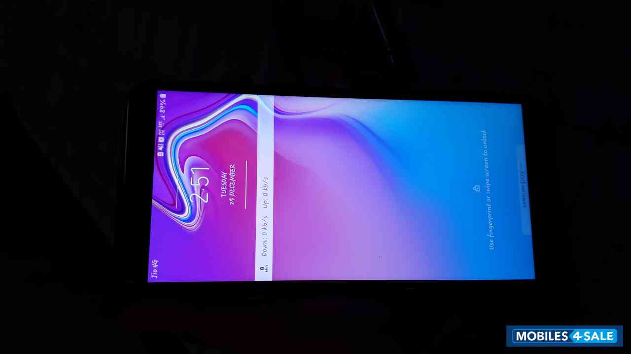 Red Samsung J-series Galaxy j6plus