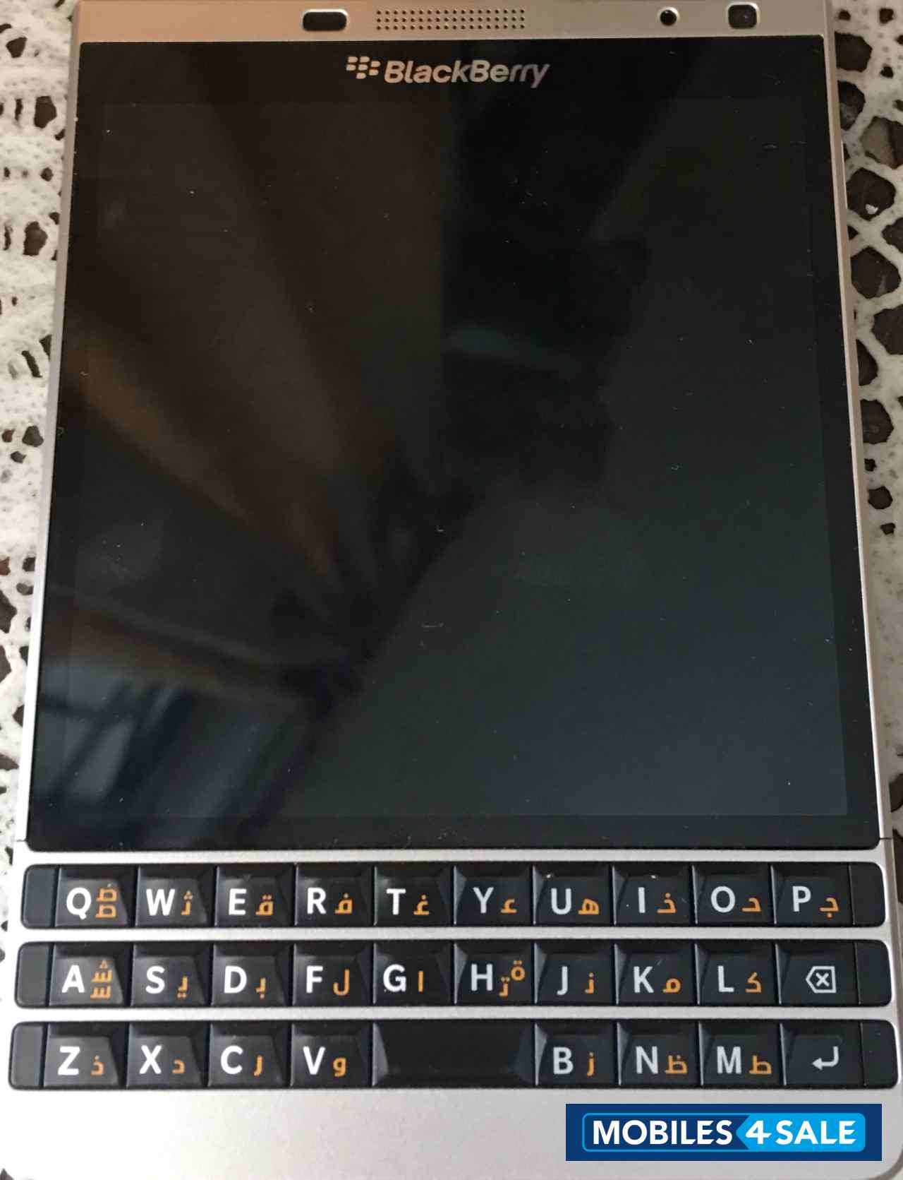 Grey BlackBerry  Passport