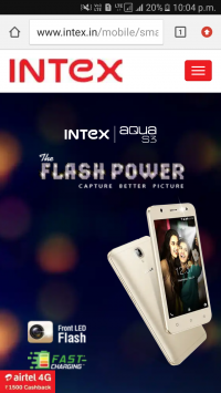 Intex  Aqua s3