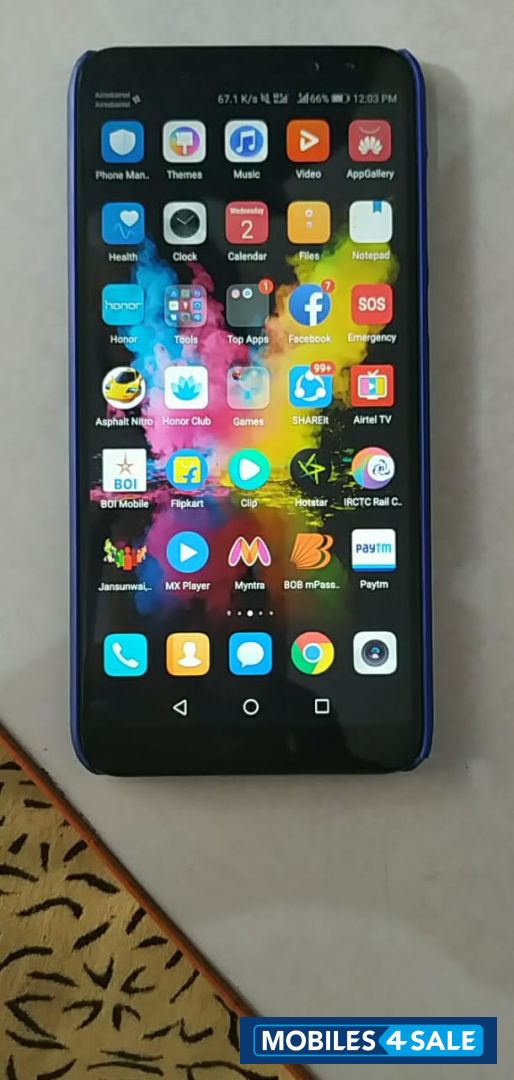 Blue Huawei  Honor 9i