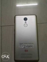 Gold Xiaomi Redmi Note 3