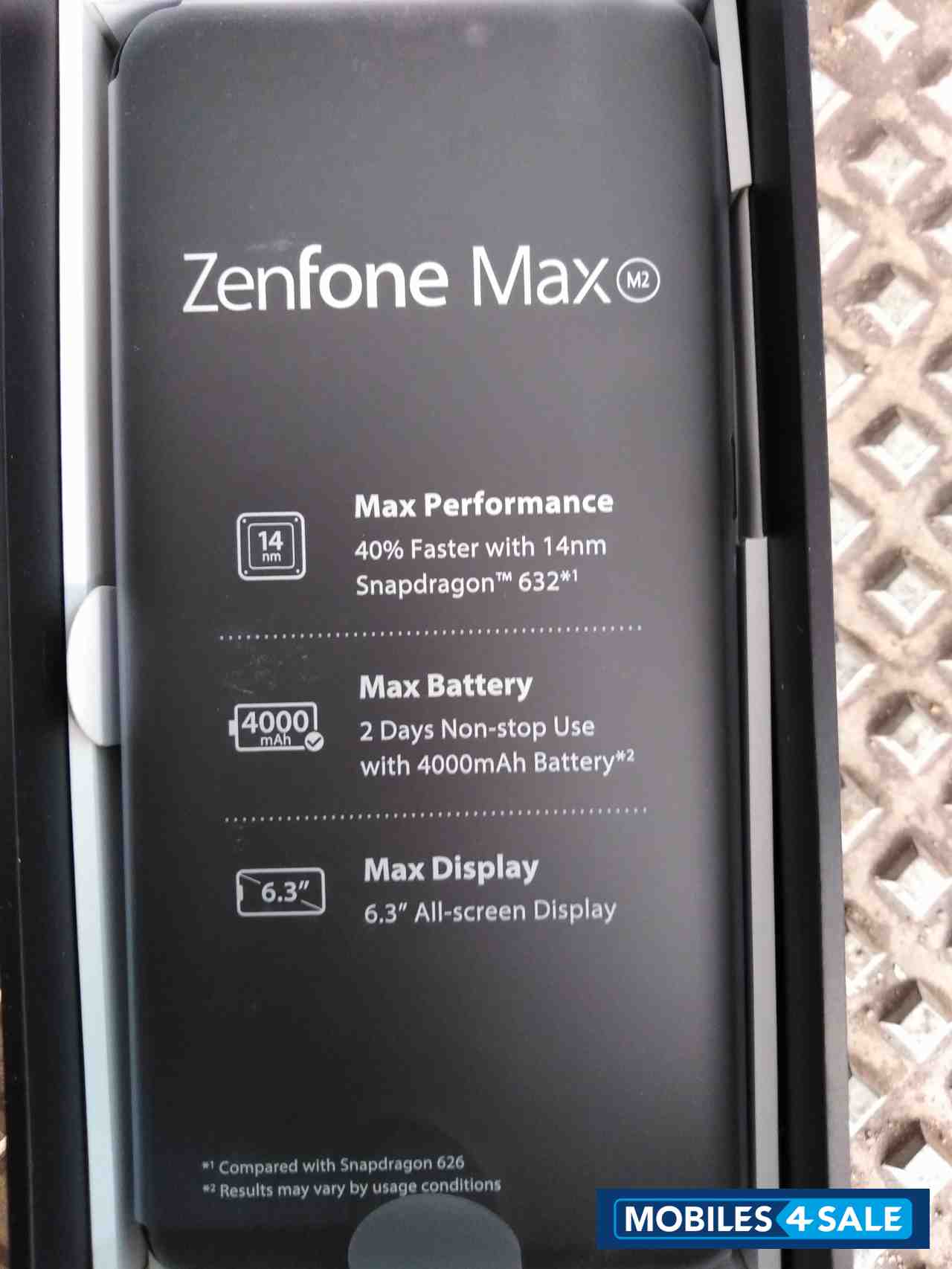 Asus  Asus zenfone max M2