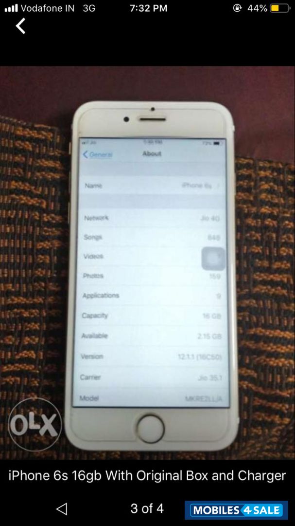 Gold Apple  iPhone 6s