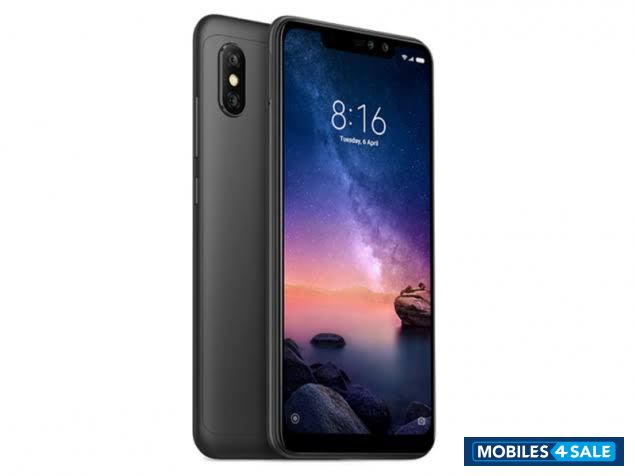 Black Xiaomi  Redmi note 6 pro