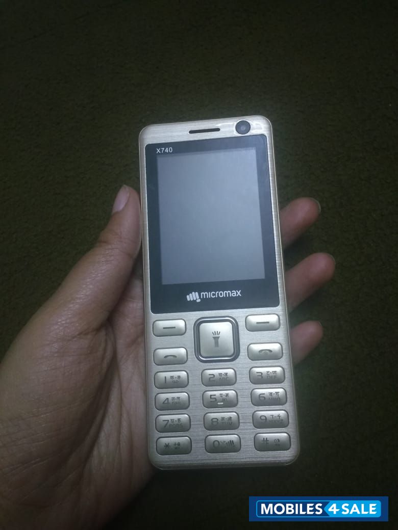 Gold Micromax  x740