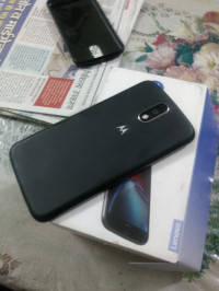 Black Motorola G4 plus