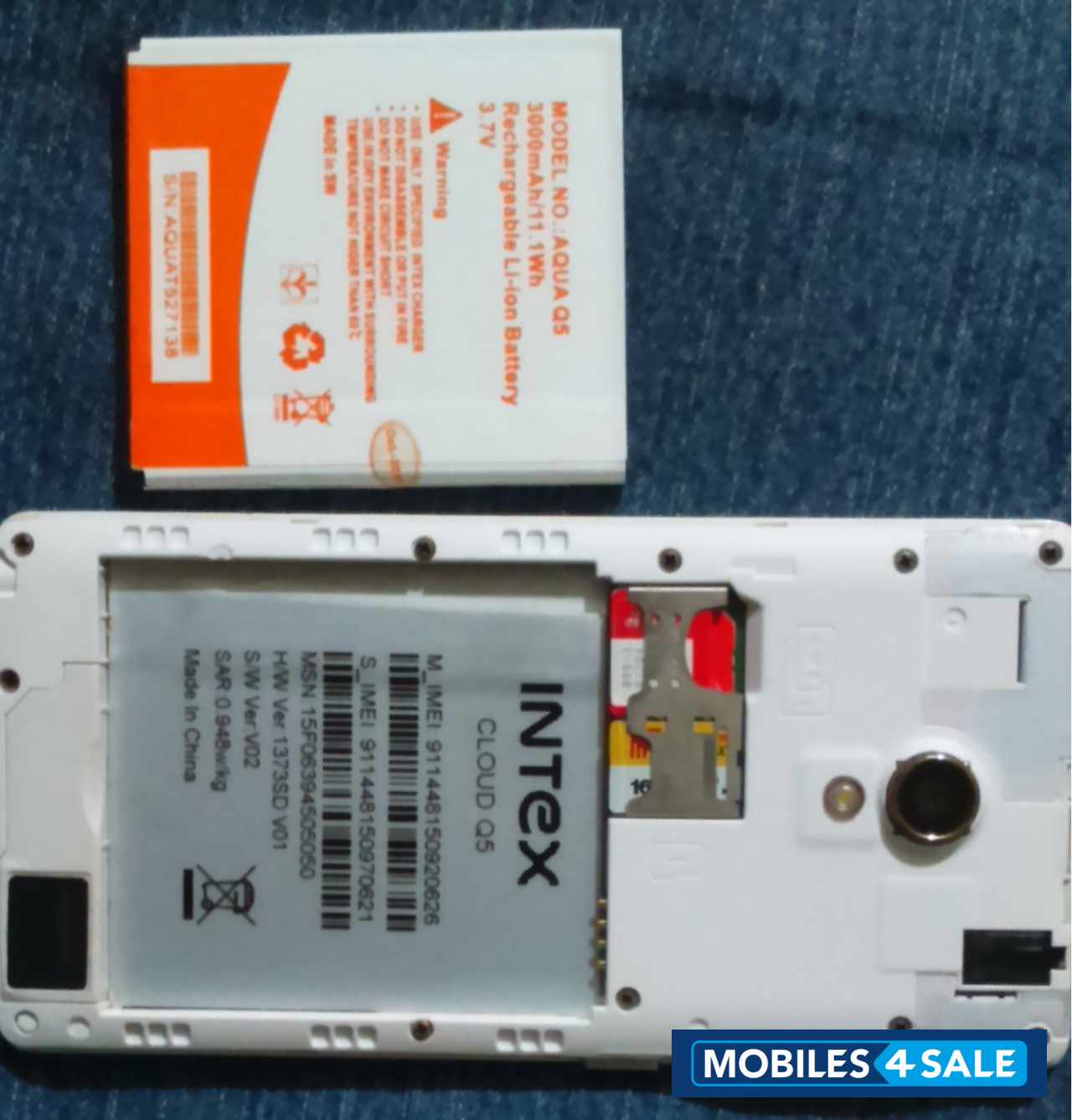 White Intex  CLOUD Q 5