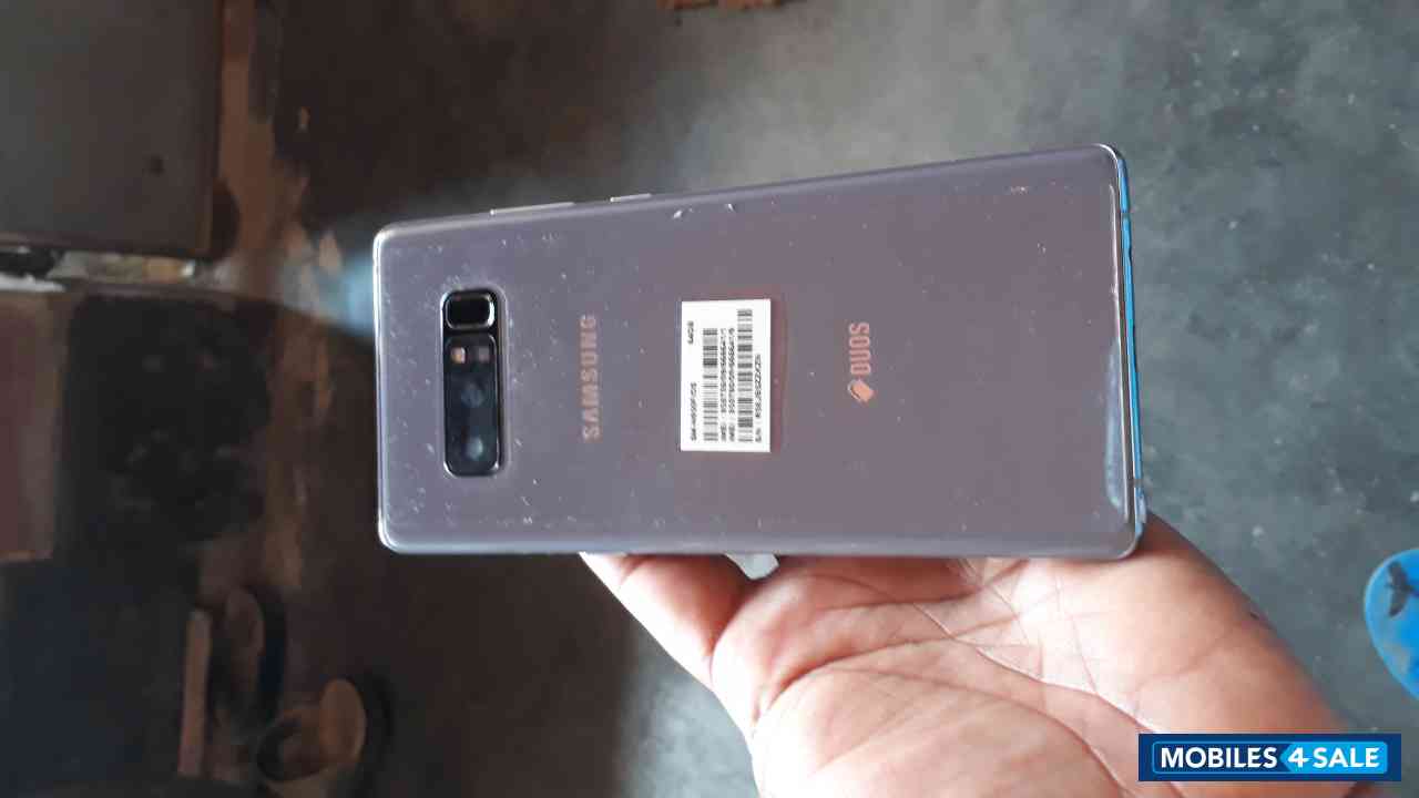 Orchids Grey Samsung  Galaxy note8