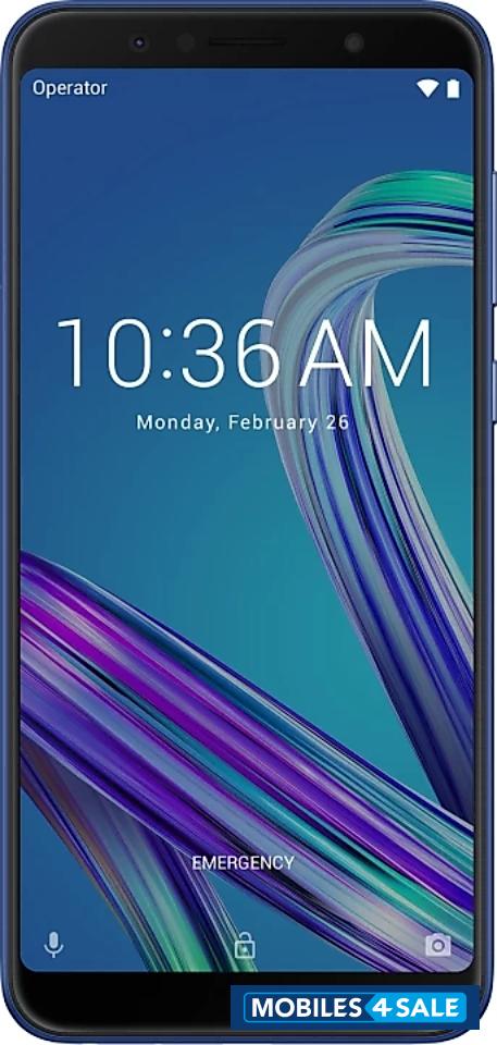 Blue Asus Zenfone Max