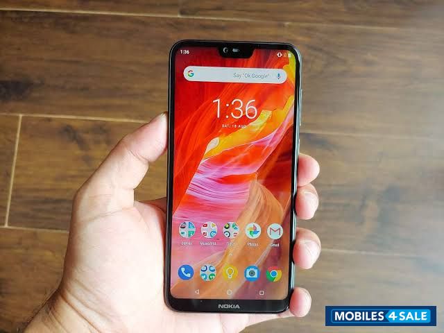 Black Nokia  6.1 plus