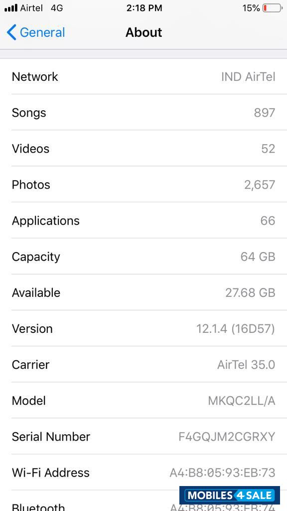 Gold Apple  iPhone 6s