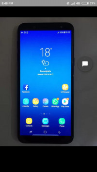 Blue Samsung  Galaxy on 6