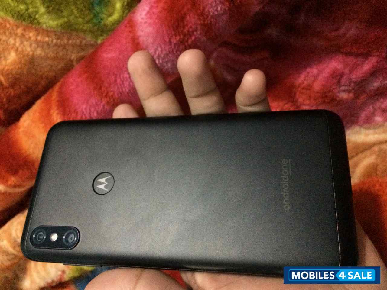 Black Motorola  Moto one power