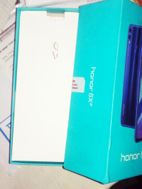 Blue Huawei Honor 8