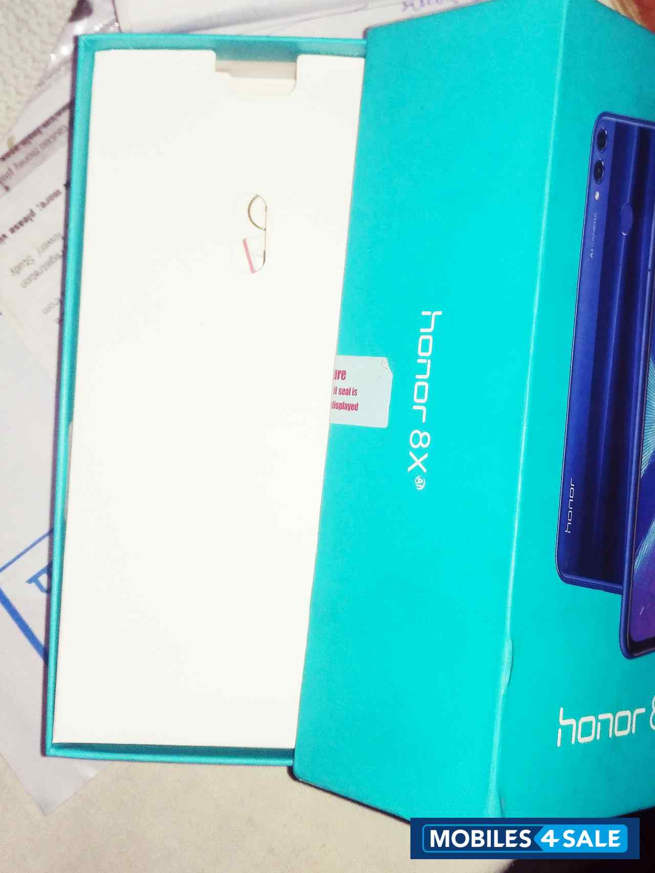 Blue Huawei Honor 8
