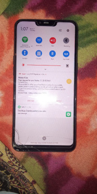 Mirror Black Realme  C1