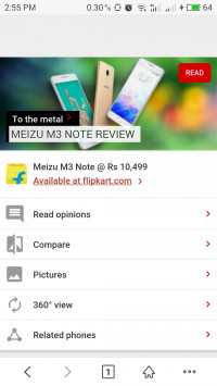 Gray Meizu L681H/Meizu m3 note