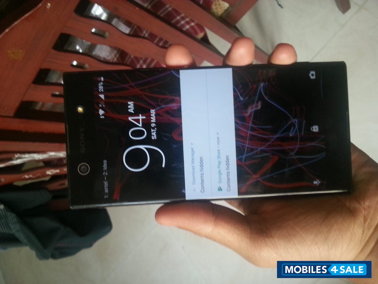 Black Sony Xperia XA1 Ultra