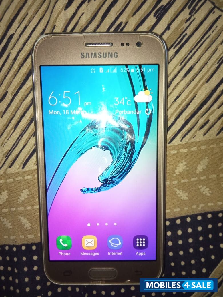 Golden Samsung Galaxy J2