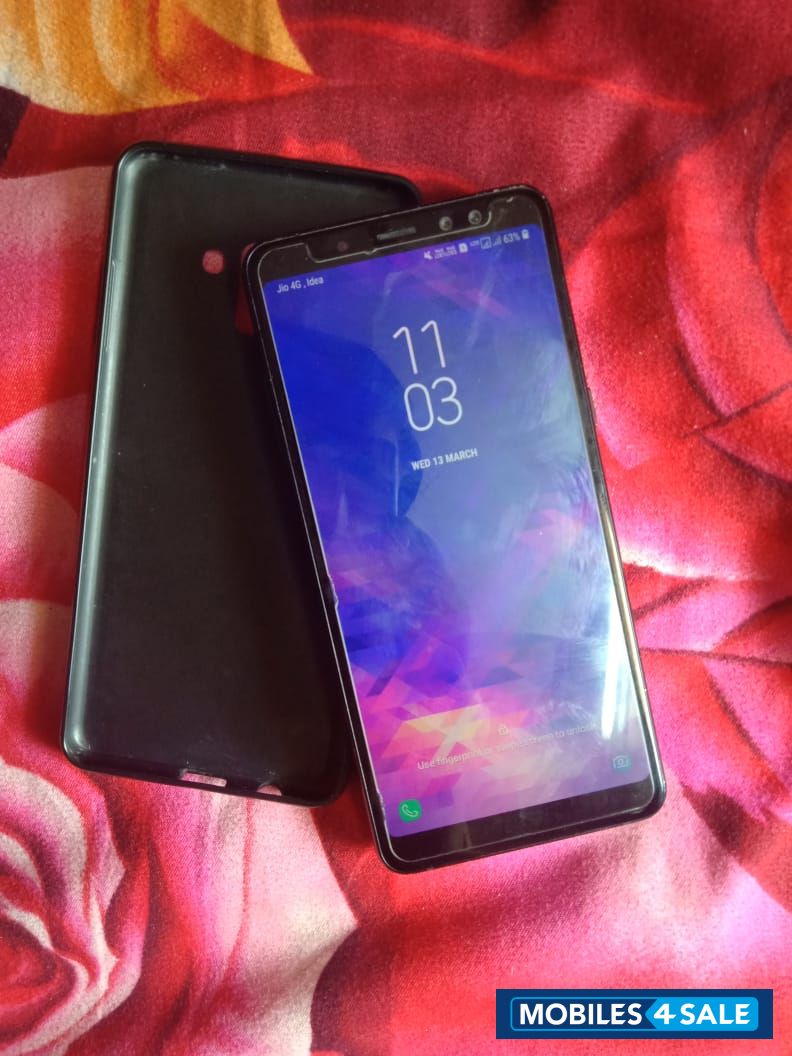 Black Samsung  Samsung Galaxy A8 Plus