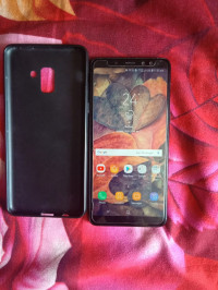 Black Samsung  Samsung Galaxy A8 Plus