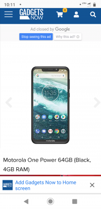 Motorola  Moto one power