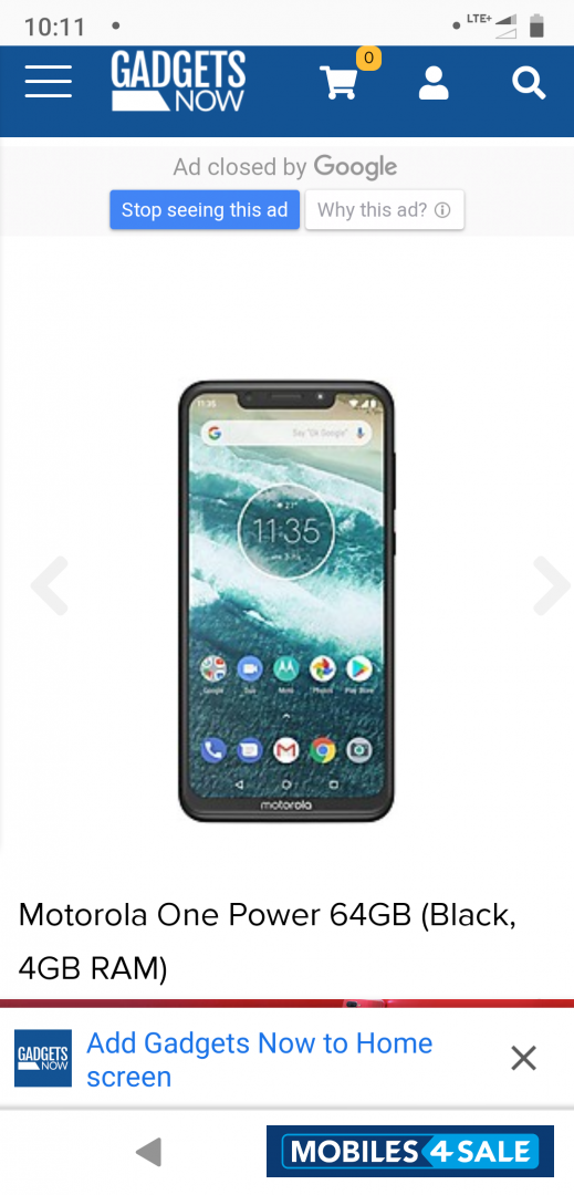 Motorola  Moto one power