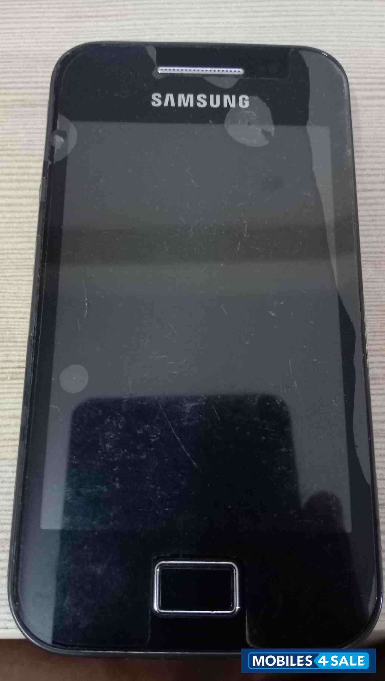 Black Samsung  Galaxy Ace S5830