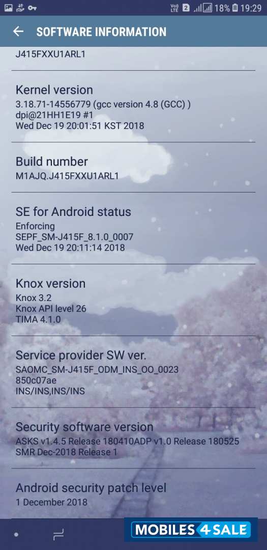 Samsung  Galaxy J4 Plus