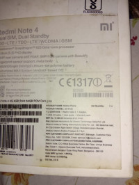 Xiaomi  Redmi note 4