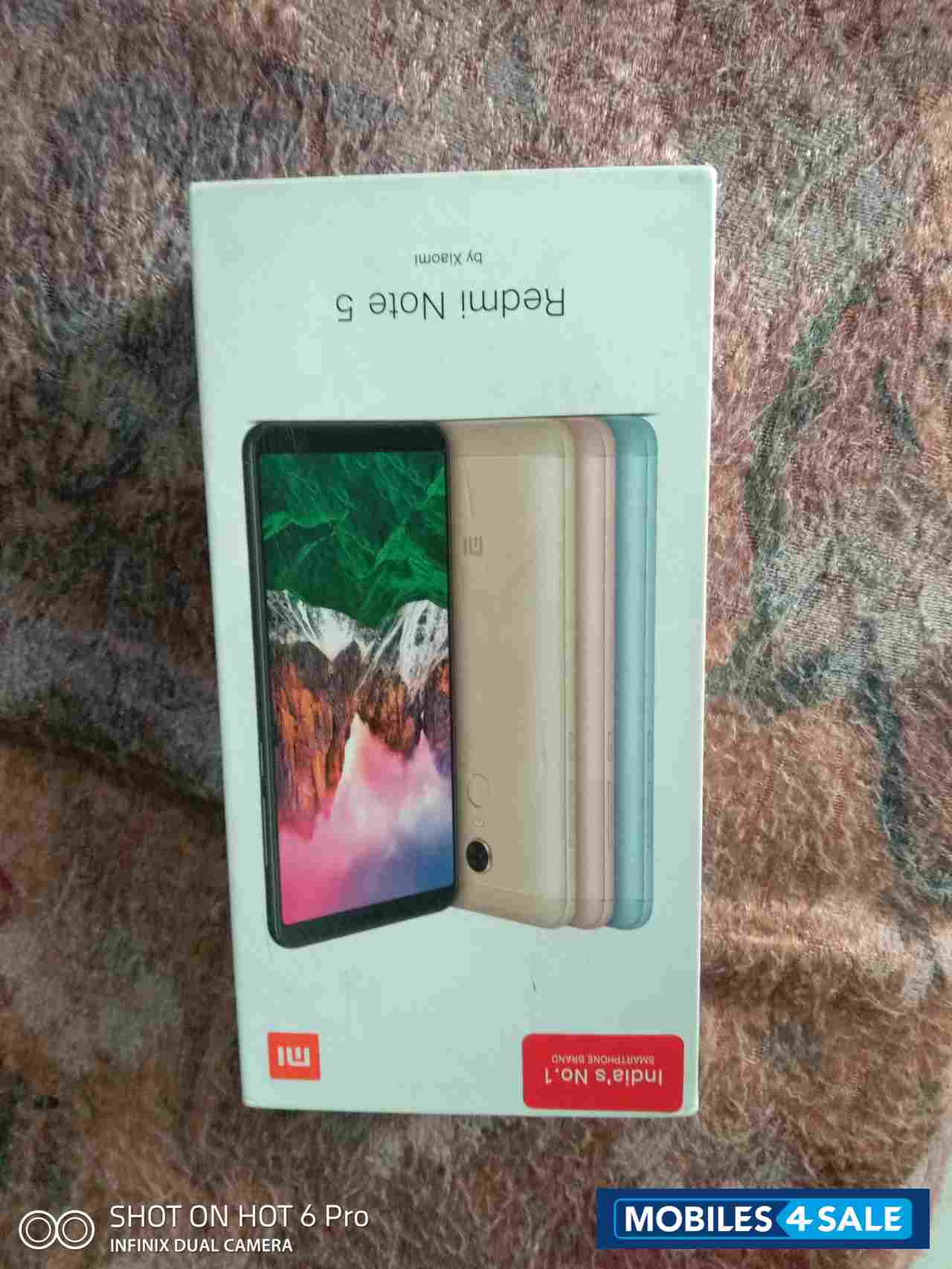 Black Redmi  Redmi note 5