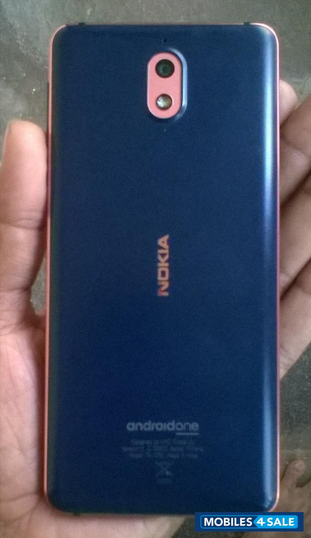 Blue Nokia  Nokia 3.1