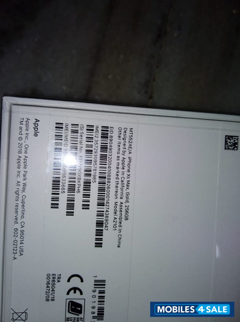 Apple  Apple xs max 256gb