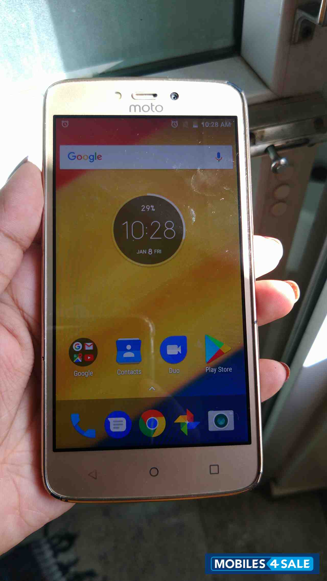 Gold Motorola  C plus